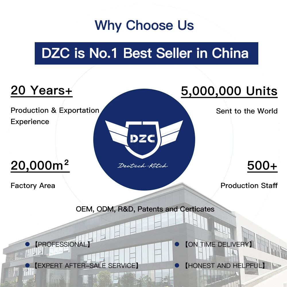 DZC Q8-Ultra Countertop Dishwasher - 8-Set Capacity with App Control and Full-Integrated Design