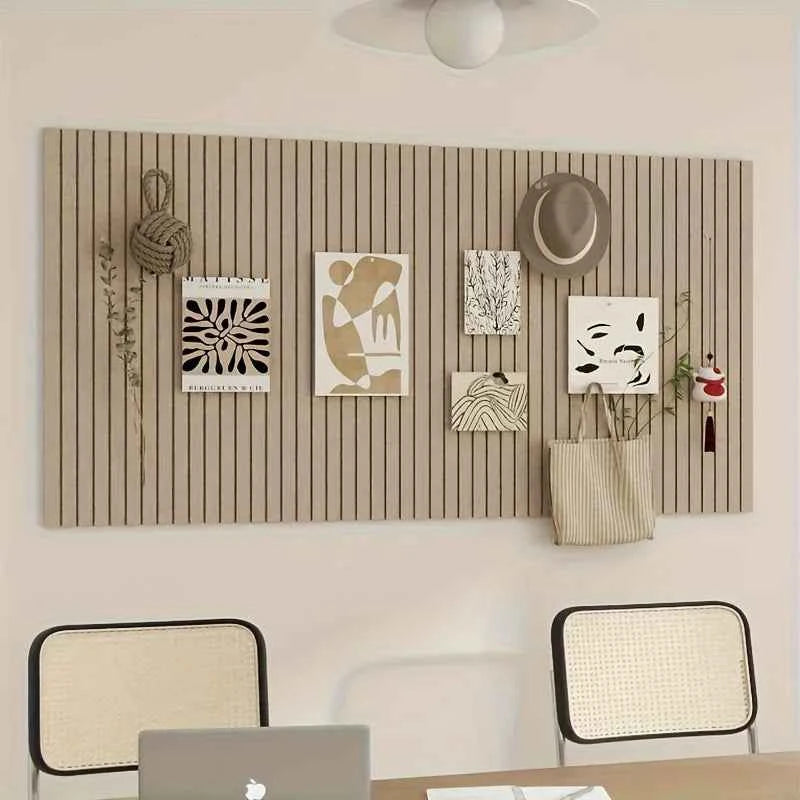 Large Bohemian Felt Wall Tiles - Round Cork Bulletin Boards, for Home and Office Decoration Wall Decor Living Room Decoration