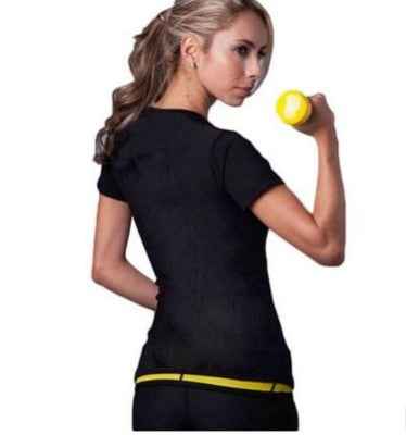 Women’s Body Shaping Top with Tummy Support – Diving Fabric Slim Fit Shapewear