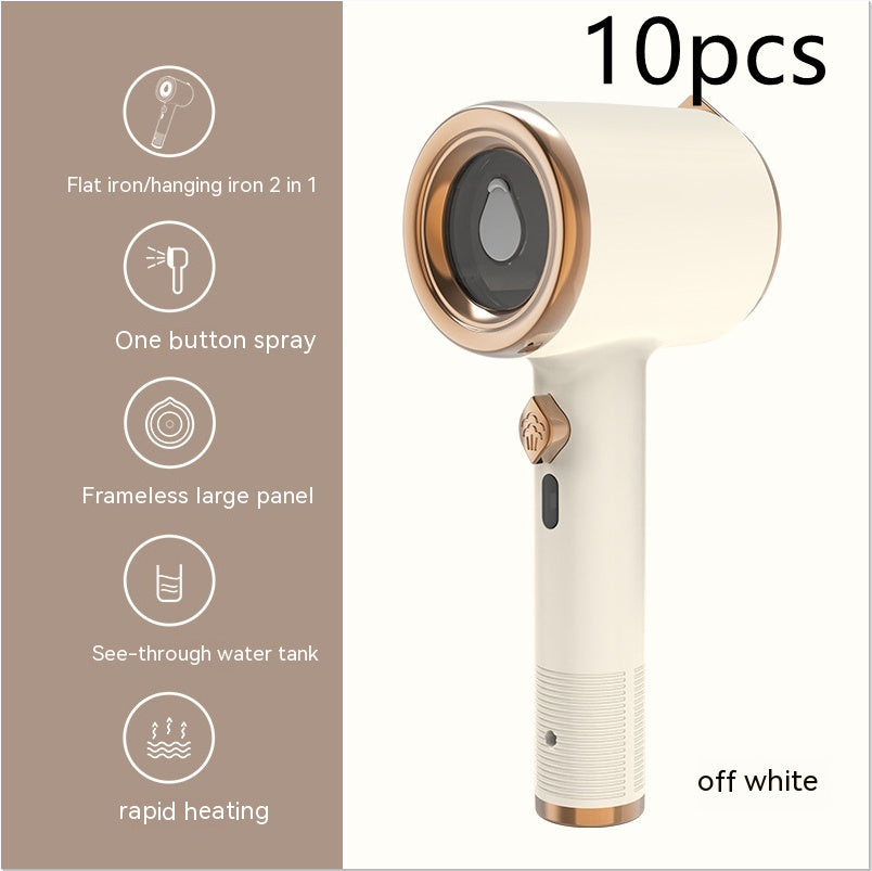 Portable Garment Steamer – 33W Travel Iron with Visual Water Tank for On-the-Go Touch-Ups
