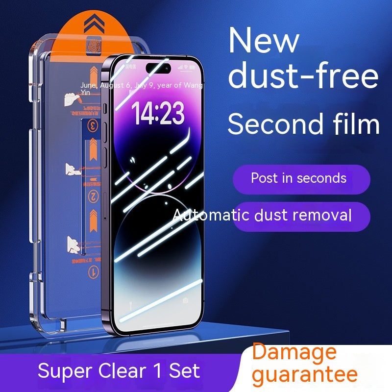2x iPhone Tempered Glass Privacy Screen - HD Anti-Fingerprint Full Screen Fit