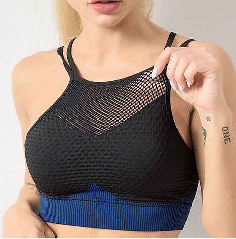 Women’s 2‑Piece Yoga Set – Seamless Sports Bra & High‑Waist Shorts/Gym Outfit
