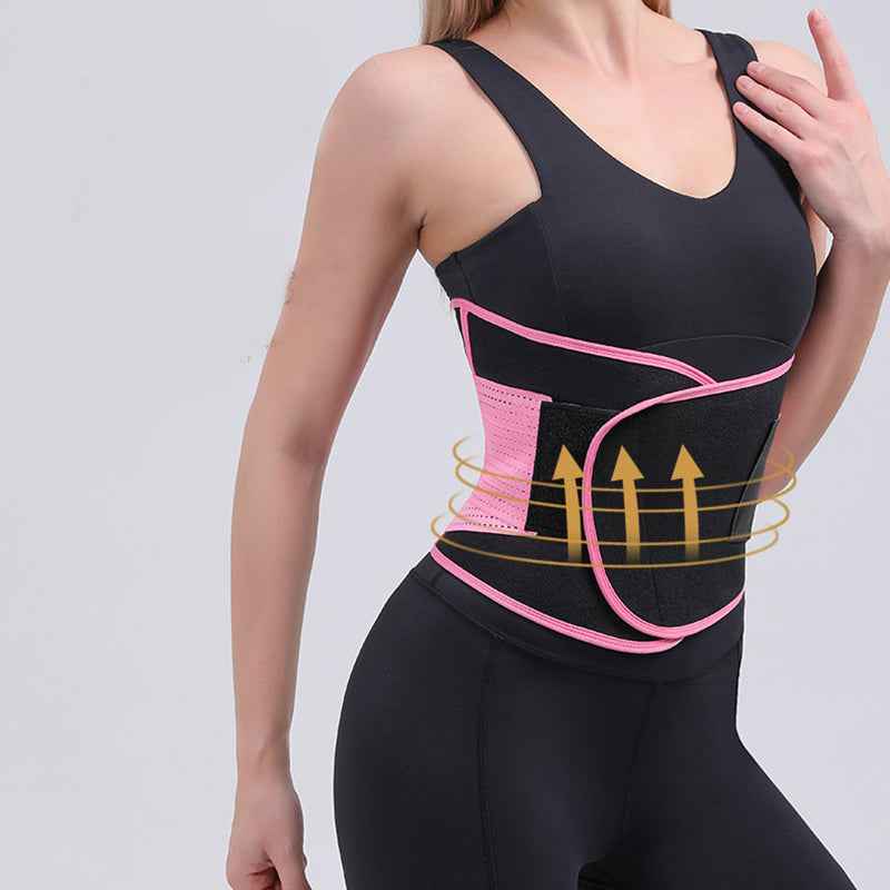 Women’s Waist Trainer with Back Support & Tummy Control Sweat Shapewear Belt