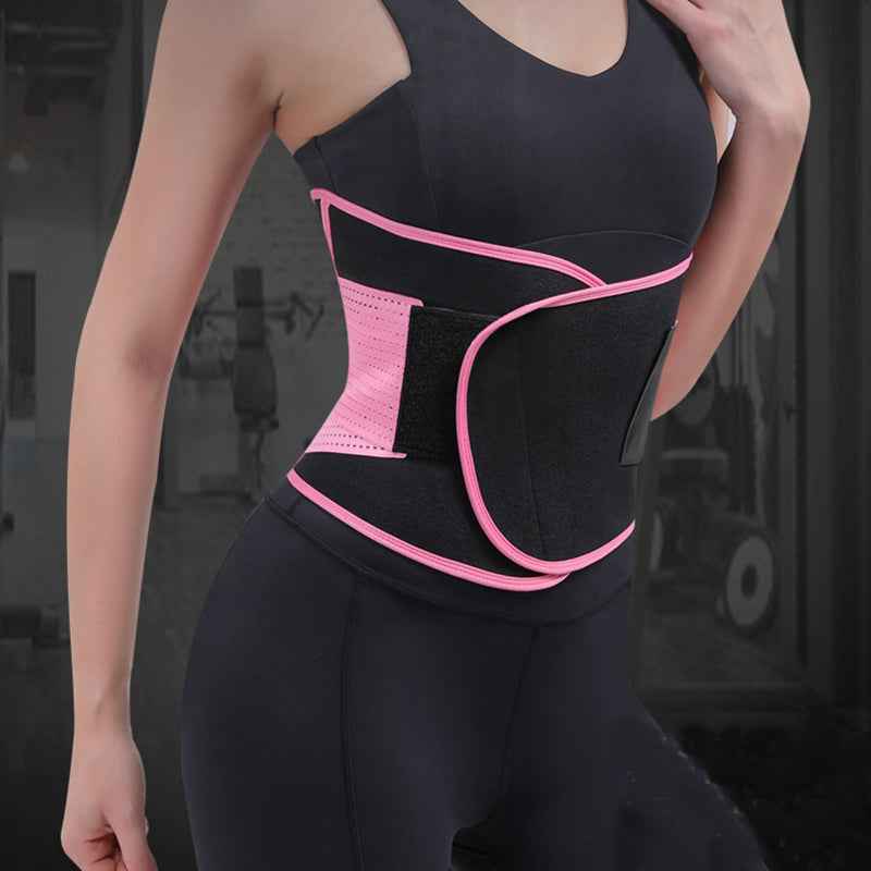 Women’s Waist Trainer with Back Support & Tummy Control Sweat Shapewear Belt