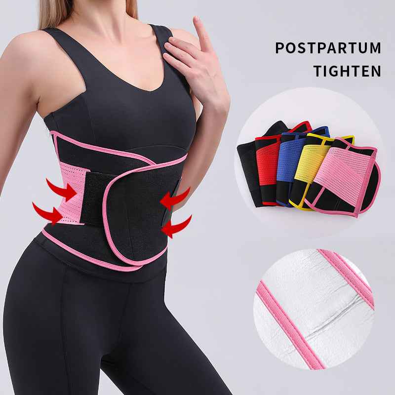Women’s Waist Trainer with Back Support & Tummy Control Sweat Shapewear Belt