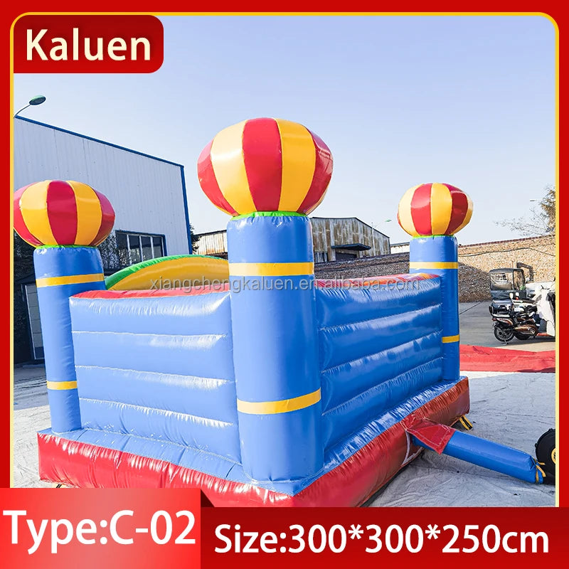 Jumping Dear 3m Inflatable Castle – Outdoor Bounce House with 750W Blower