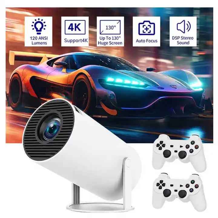 M300 Max Gaming Projector - 2-in-1 Joystick, 64GB, WiFi, 1080P, Android 11
