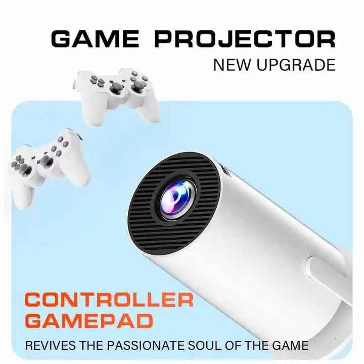 M300 Max Gaming Projector - 2-in-1 Joystick, 64GB, WiFi, 1080P, Android 11