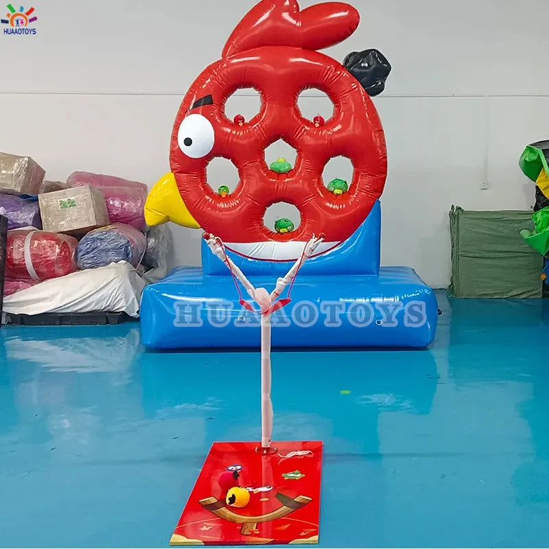 Inflatable Team Building Game 2‑Player PVC Shooting Activity Outdoor