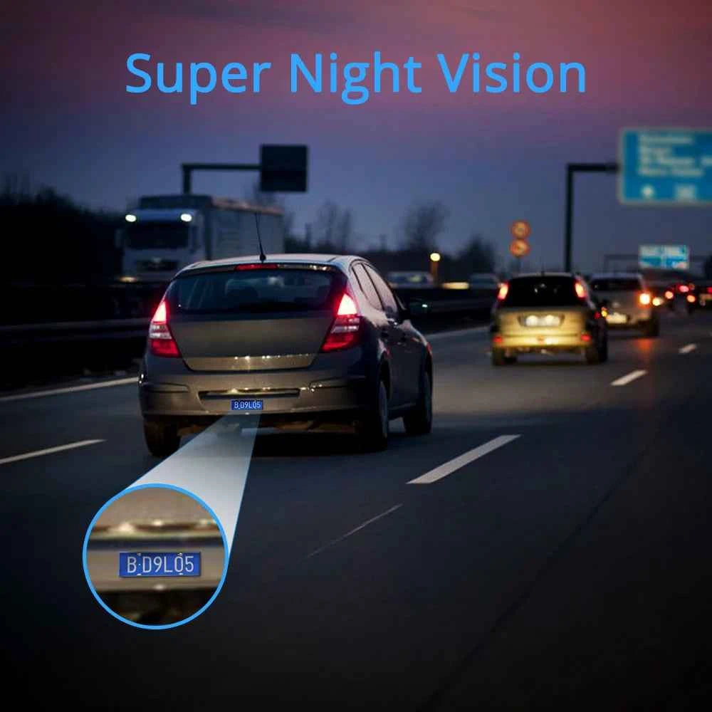 AZDOME GS63H PRO ADAS Dash Cam – 2160P/1080P, 2.4" LCD, Night Vision, WiFi, 12–24V