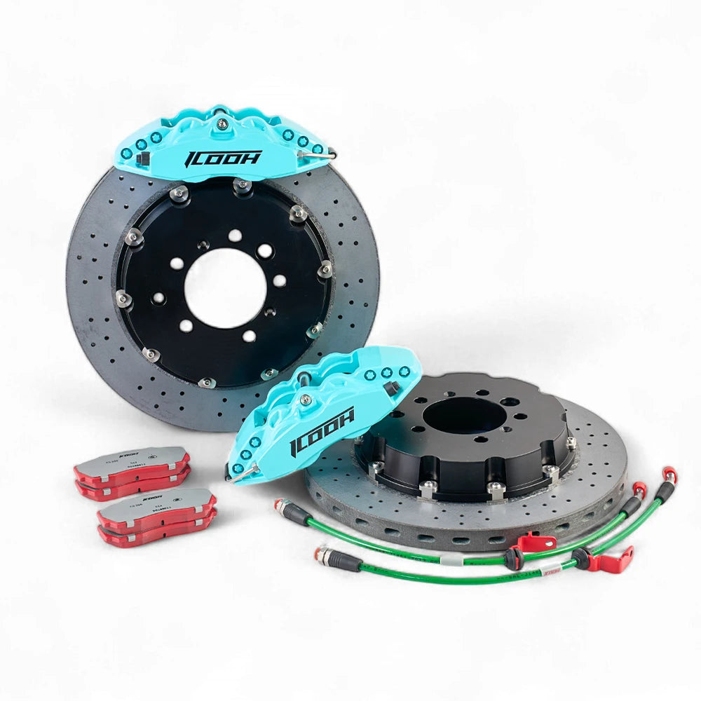 ICOOH 4‑Piston Big Brake Kit 280/300MM – High Performance Racing Upgrade for Kia K3 K5 K7 K9