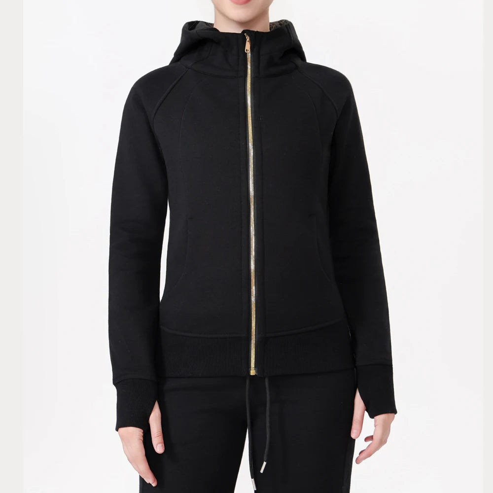 Fashionable High Quality Cotton Warm Oversized Tracksuit Hoodies Unisex for Women Daily Casual Dressing