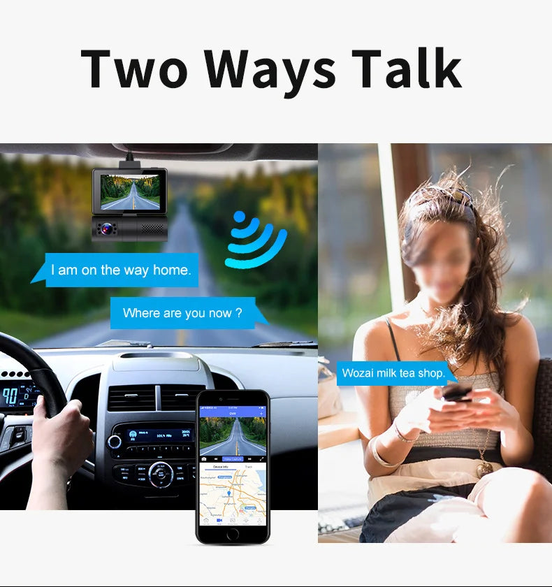 Android 10 4G Car DVR Dash Cam – 1080P, ADAS, Real‑Time Streaming, GPS Tracking