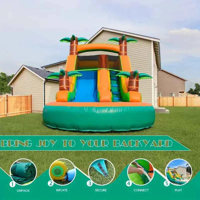 Commercial Inflatable Bouncy Castle – Heavy‑Duty PVC Bounce House with Blower