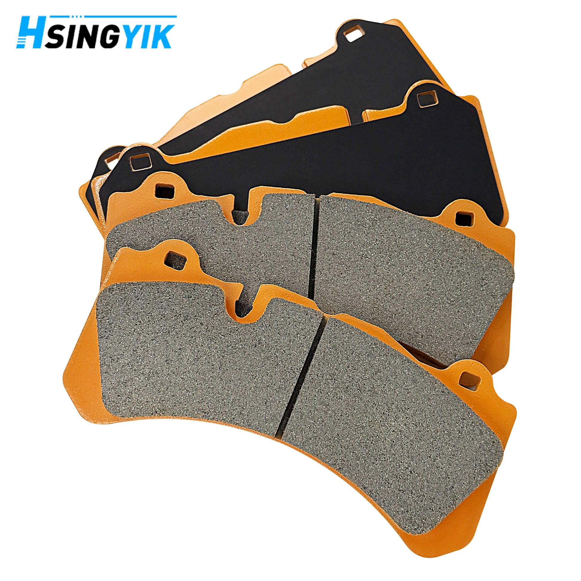 High‑Performance Brake Pads for GT6 Calipers Wide Annulus Rotors 57.5mm Pad Depth