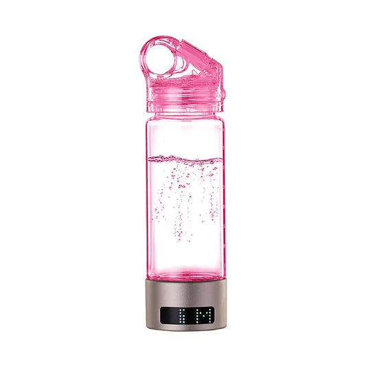 Smart Hydrogen Water Cup 400ml Tritan Mug with Lid & Straw - Hydration Redefined