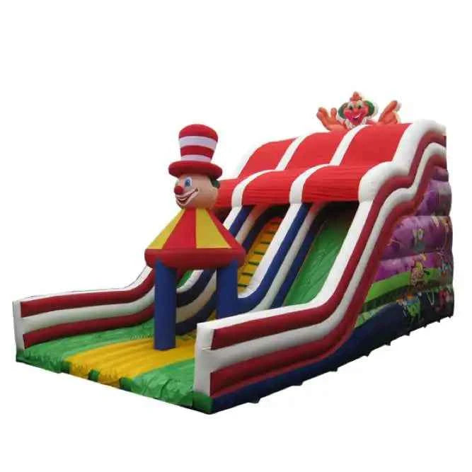 Outdoor Commercial Inflatable Slide PVC Material EN71 Certified Model