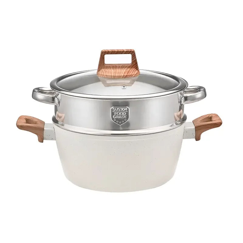 Rofee 12-Piece Modern Luxury Cookware Set – Non-Stick, Induction Compatible