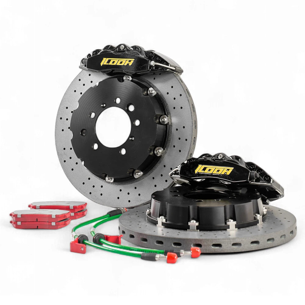 ICOOH 4‑Piston Big Brake Kit 280/300MM – High Performance Racing Upgrade for Kia K3 K5 K7 K9