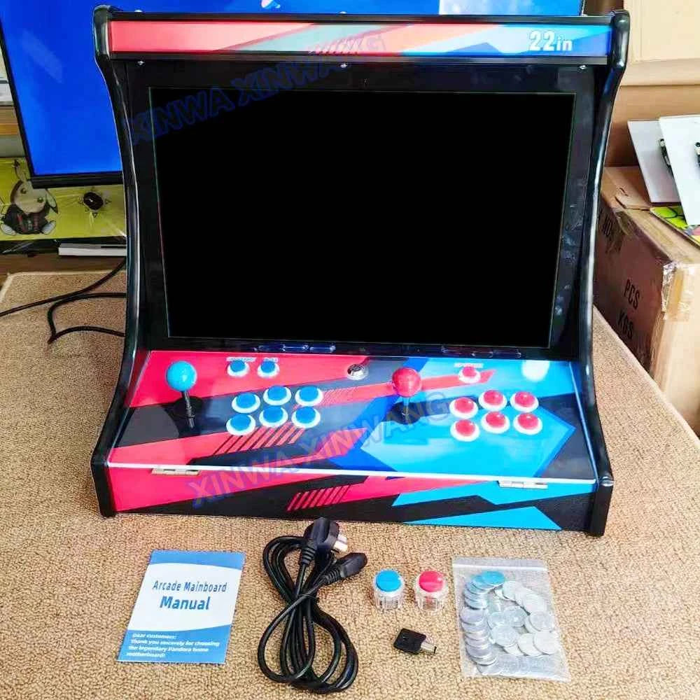 22-Inch Coin Pusher Arcade Machine with 26,800 Fun Games