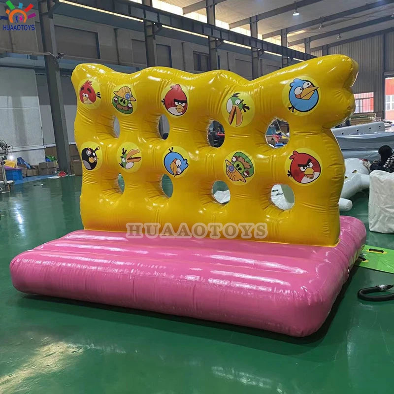 Inflatable Team Building Game 2‑Player PVC Shooting Activity Outdoor