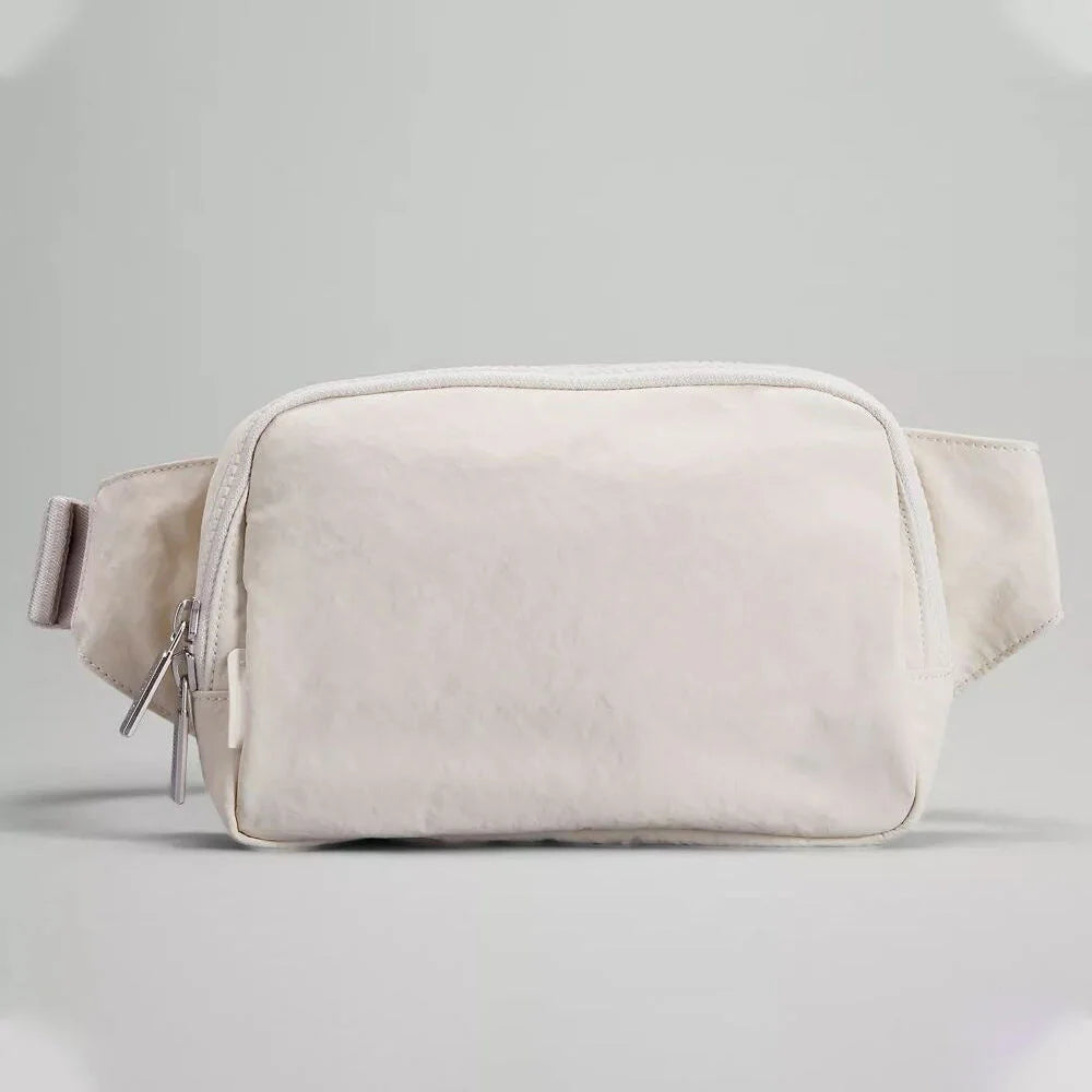 2L Waterproof Outdoor Fanny Pack Unisex Hiking Waist Bag with Zipper