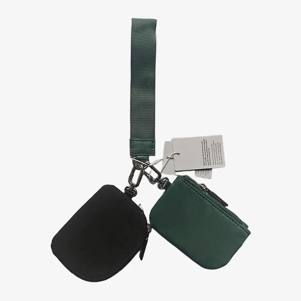 Lightweight Portable Business Waist Bag with Crossbody & Waist Hanging Design