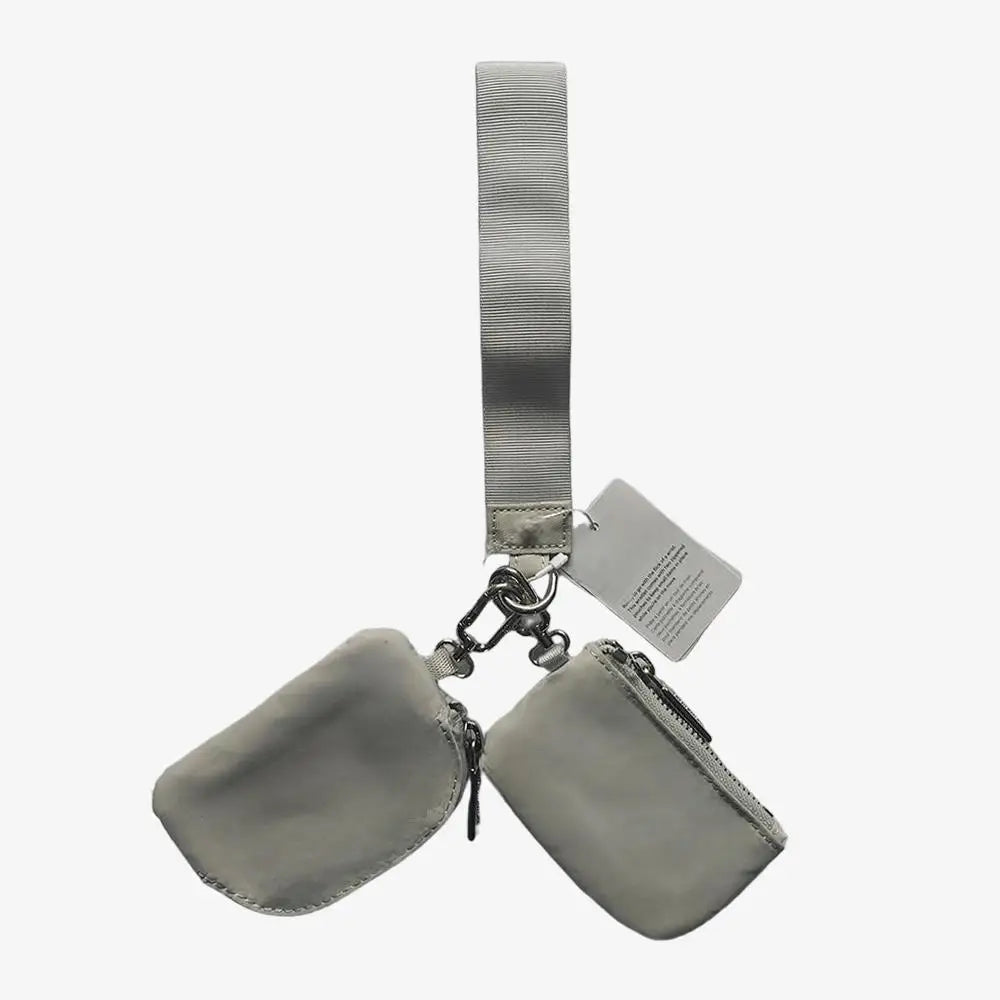 Lightweight Portable Business Waist Bag with Crossbody & Waist Hanging Design