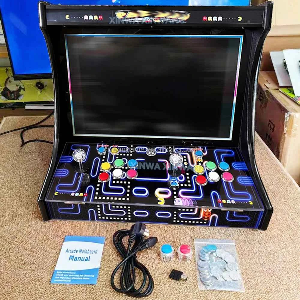 22-Inch Coin Pusher Arcade Machine with 26,800 Fun Games
