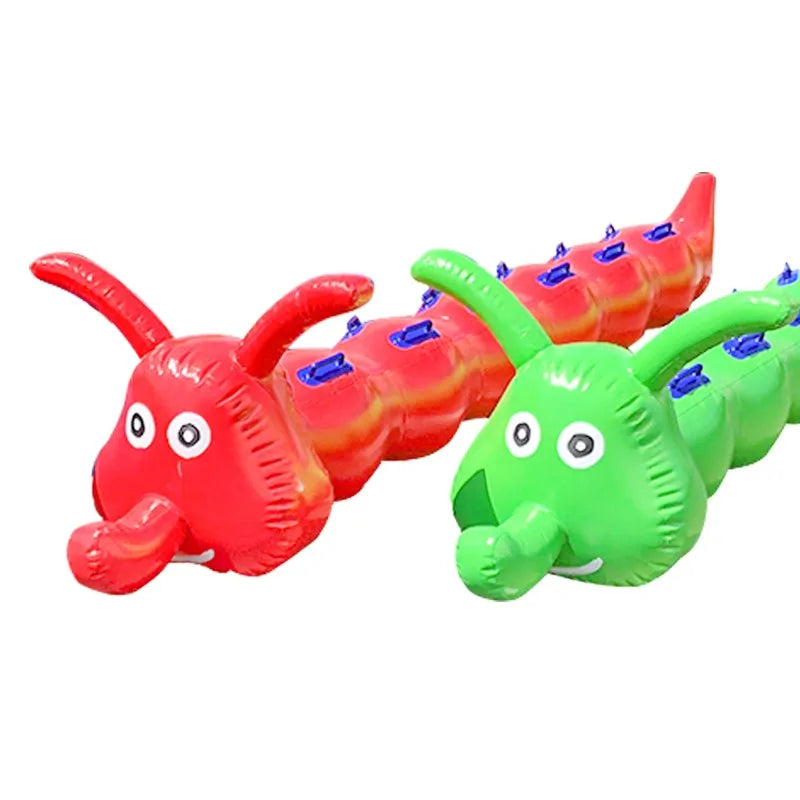 Inflatable Team Building Game 2‑Player PVC Shooting Activity Outdoor