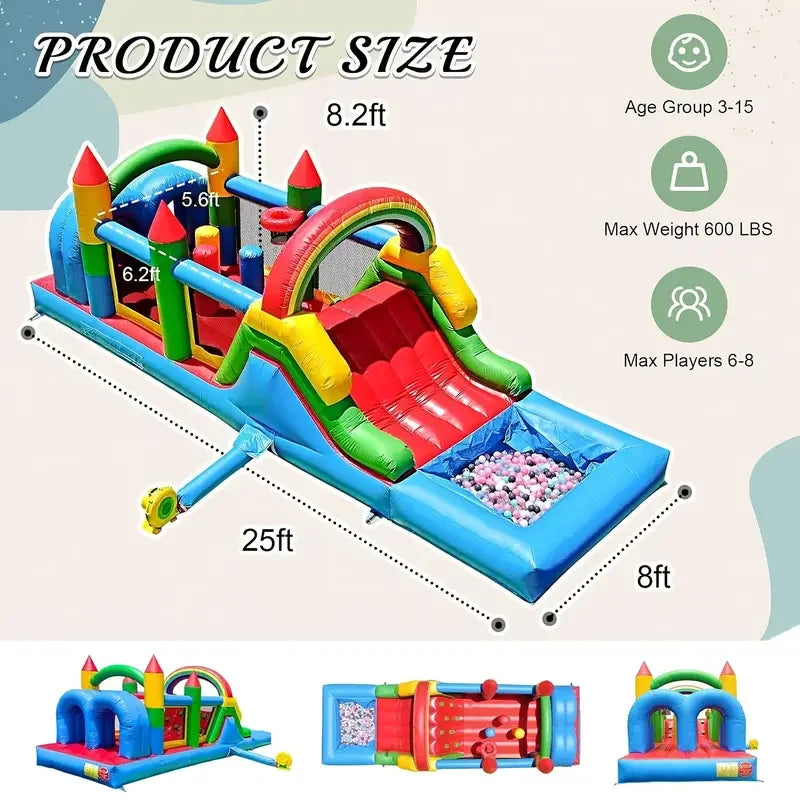 Large Inflatable Bounce House – Commercial‑Grade PVC Bouncy Castle for Events