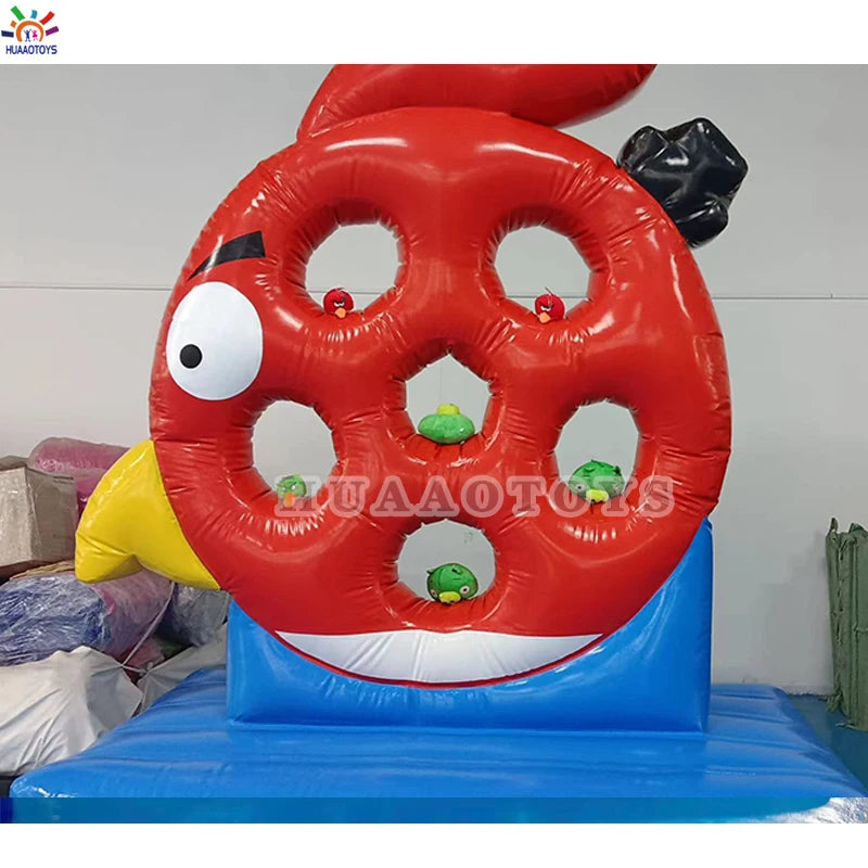 Inflatable Team Building Game 2‑Player PVC Shooting Activity Outdoor