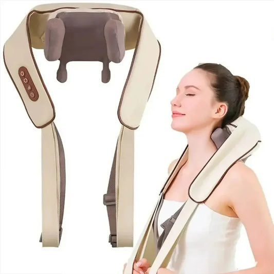 Heated Neck and Shoulder Massager - FZ-666 for Full Body Relief