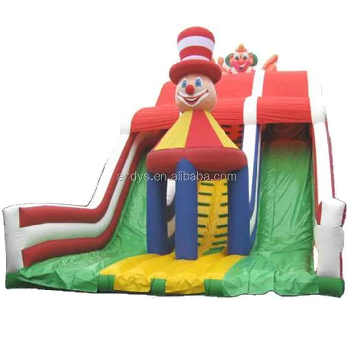 Outdoor Commercial Inflatable Slide PVC Material EN71 Certified Model