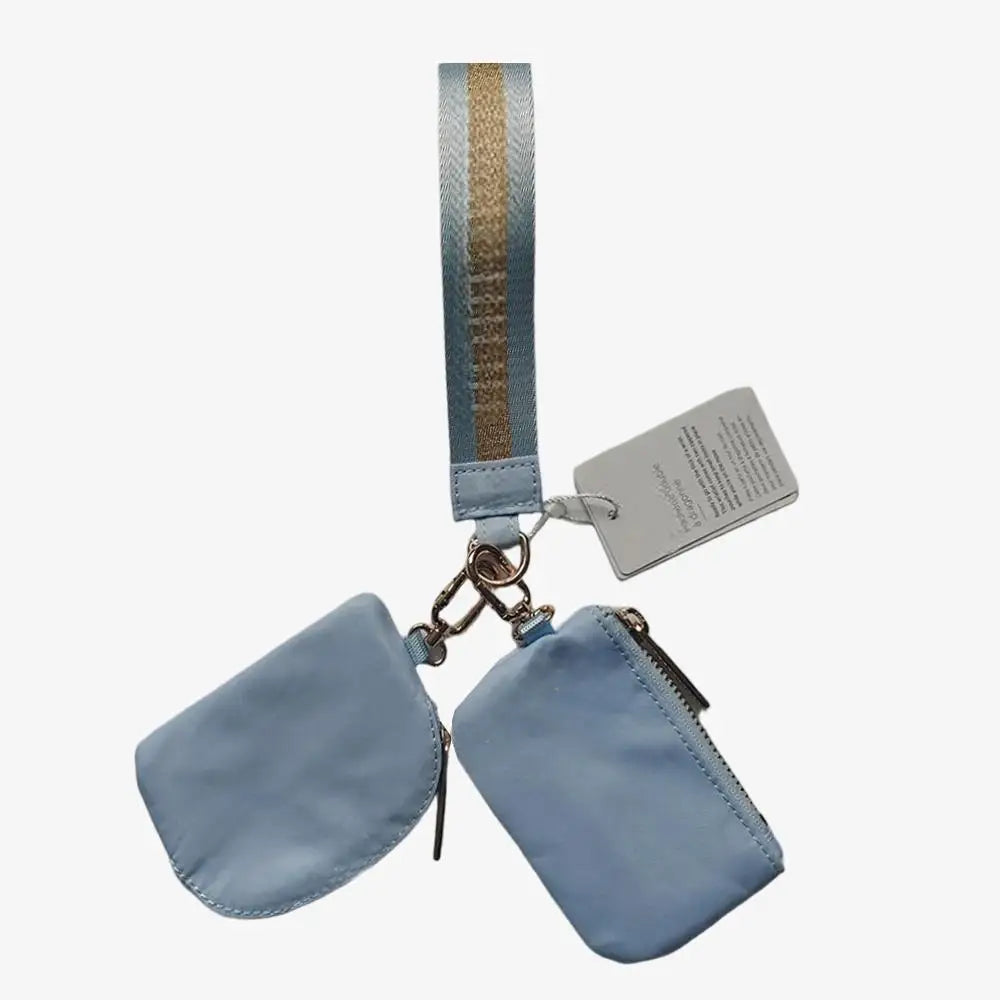 Lightweight Portable Business Waist Bag with Crossbody & Waist Hanging Design