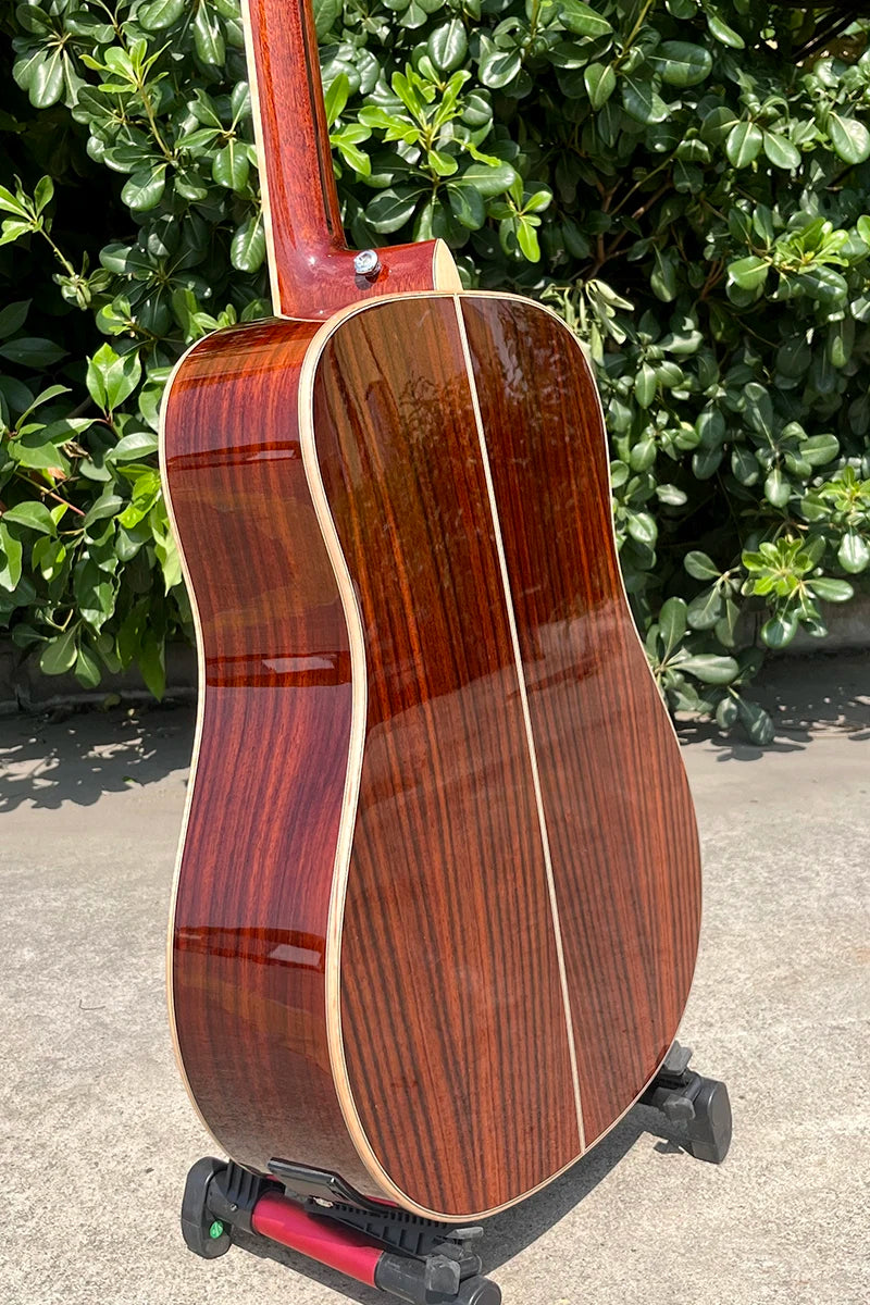 Aiersi 12-String Electric Acoustic Guitar – 41" Cutaway, Solid Spruce Top, Rosewood Body - Sidwell Sales
