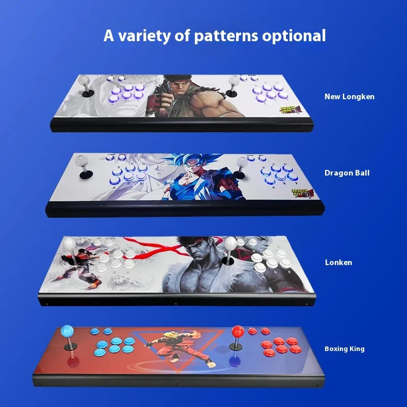 Pandor 2025 All-In-One Arcade Machine for Kids - King Fighters Game Console with Double Joystick for Home TV and Coin Operation