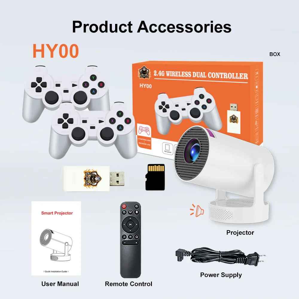 G300 PRO HIFI Game Smart Projector - Ultimate Android-Powered Home Theater Experience