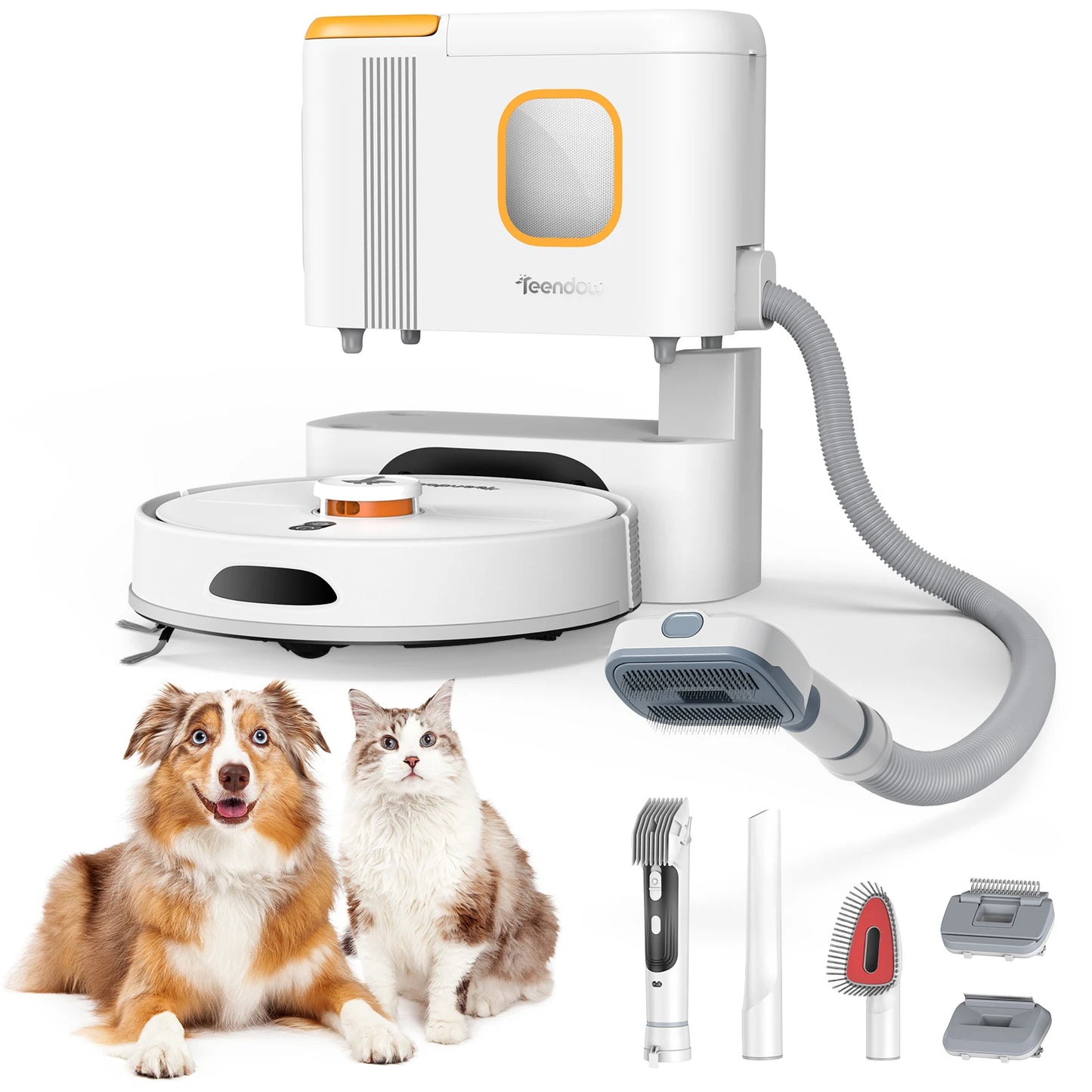 FS Robot Vacuum Cleaner - Wet & Dry, LDS Navigation, App-Controlled, 6000Pa Power
