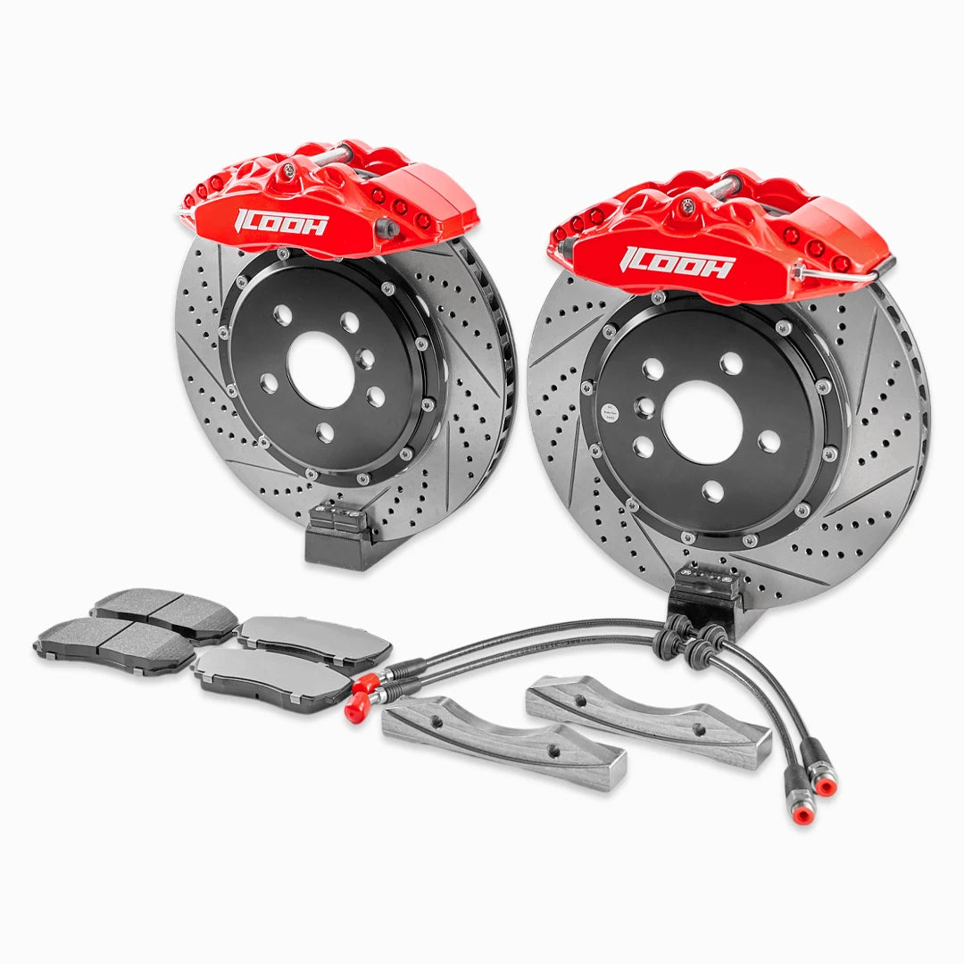 ICOOH 4‑Piston Big Brake Kit 280/300MM – High Performance Racing Upgrade for Kia K3 K5 K7 K9