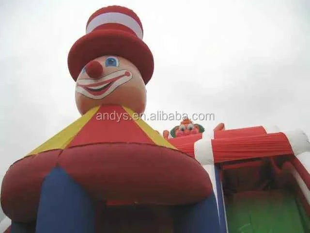 Outdoor Commercial Inflatable Slide PVC Material EN71 Certified Model