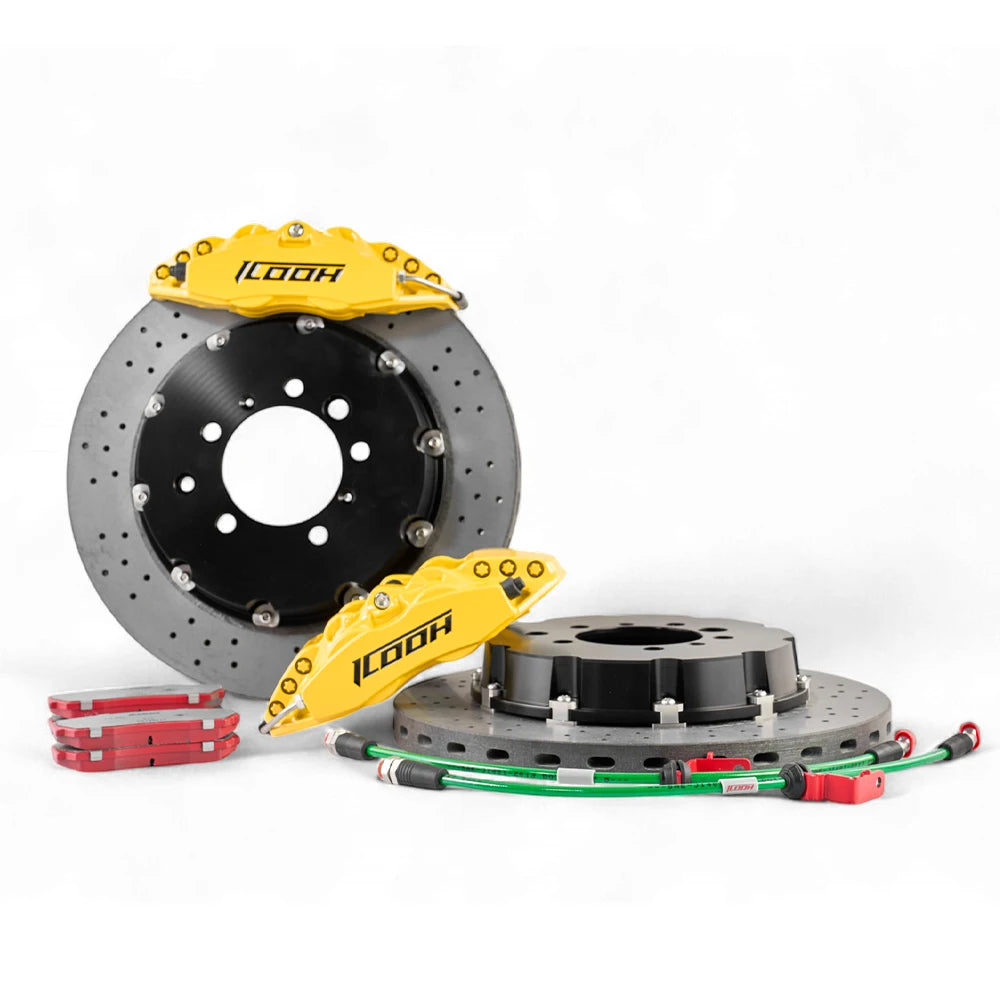 ICOOH 4‑Piston Big Brake Kit 280/300MM – High Performance Racing Upgrade for Kia K3 K5 K7 K9