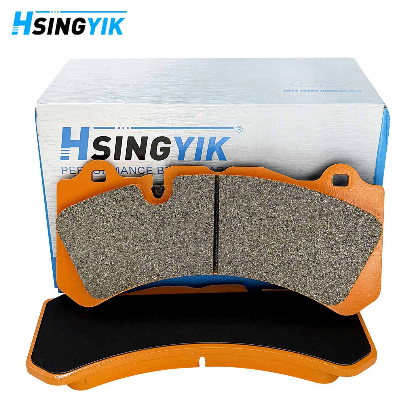 High‑Performance Brake Pads for GT6 Calipers Wide Annulus Rotors 57.5mm Pad Depth