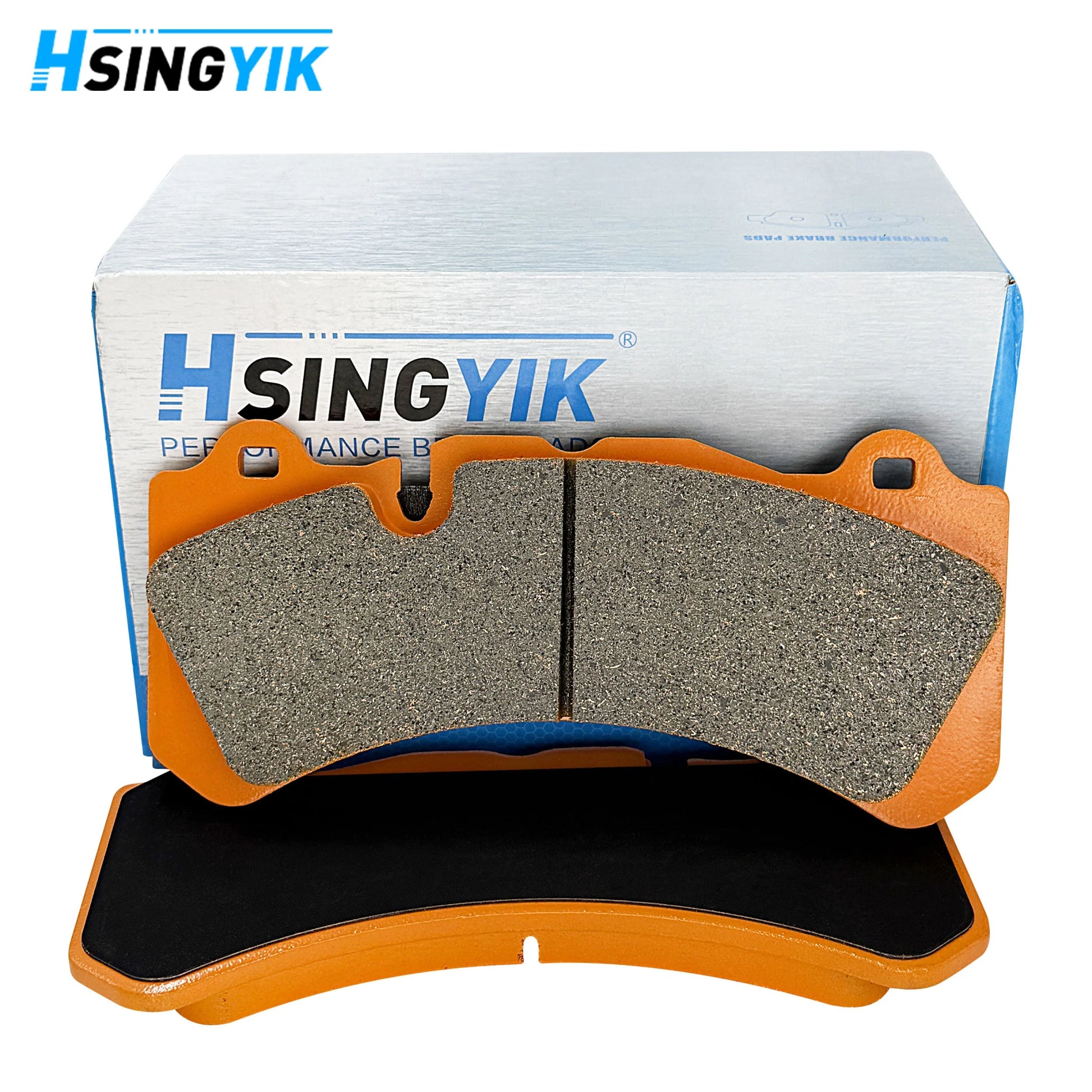High‑Performance Brake Pads for GT6 Calipers Wide Annulus Rotors 57.5mm Pad Depth