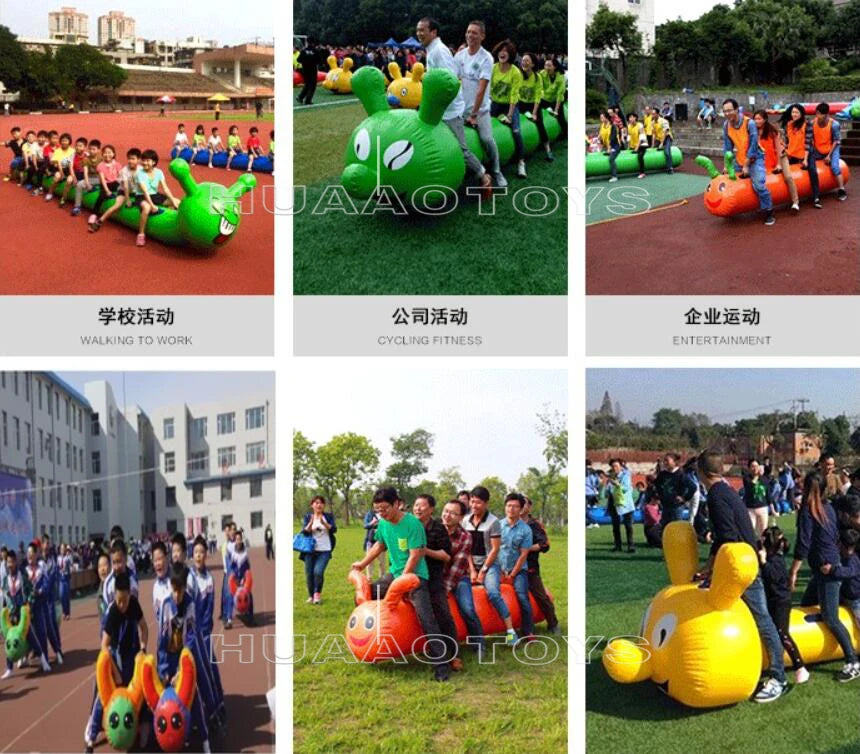 Inflatable Team Building Game 2‑Player PVC Shooting Activity Outdoor