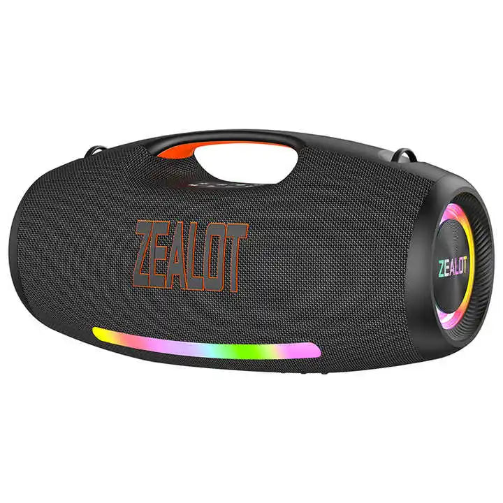 Zealot S89 Bluetooth Speaker Party 250W 48000mAh RGB Lights Waterproof