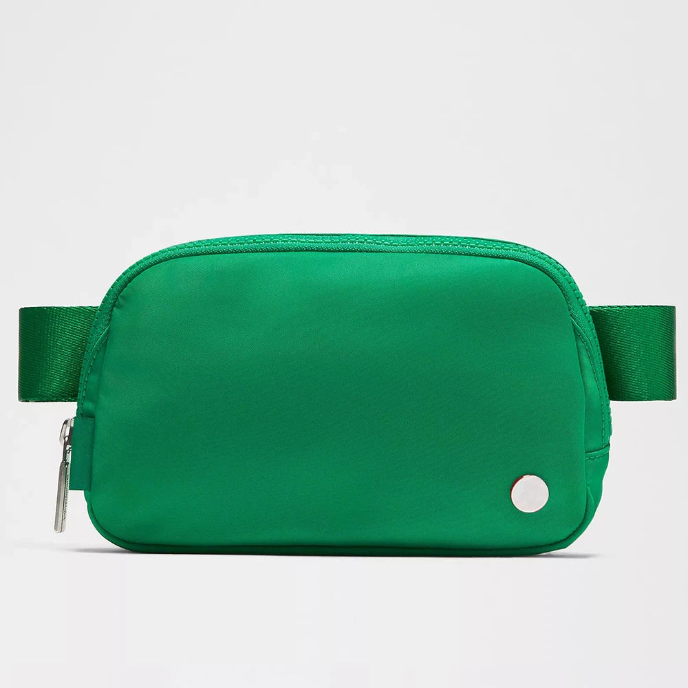Women Waterproof Nylon Crossbody Running Chest Belt Bag Cute Sport Gym Funny Pack Waist Bag