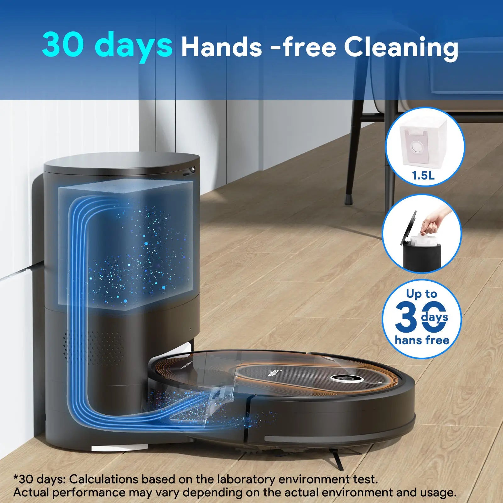 Smart Wet Dry Vacuum Cleaner for Effortless Cleaning and Versatile Use