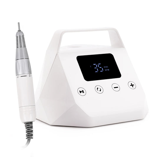 New 2025 Electric Nail Drill Machine 35000RPM for Manicure & Nail Art Design