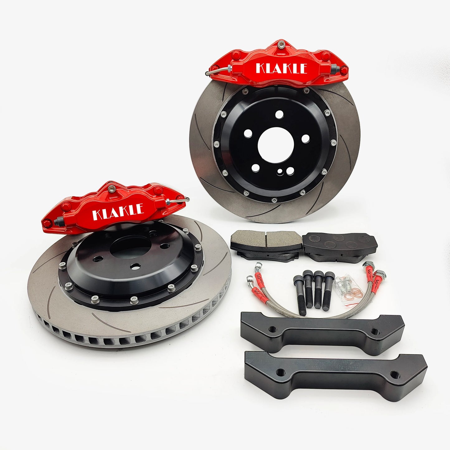 KLAKLE Auto Performance 9200 Rear Brake Caliper Kit – 4‑Piston Tuning Upgrade